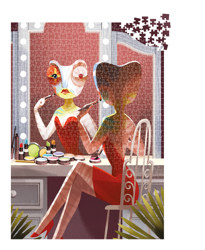 Dixit Puzzle - Chameleon Night 1000pc